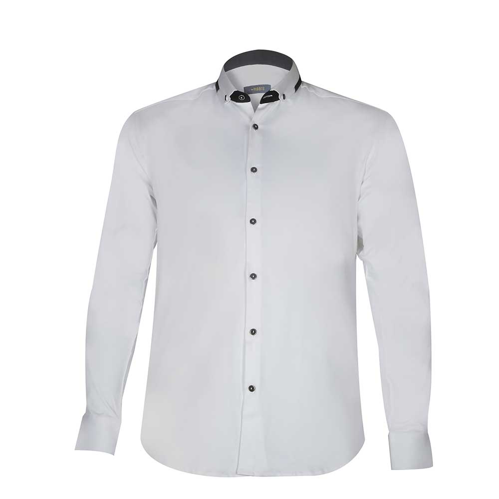 Men’s All Star White Party Wear Shirt - The Paribito